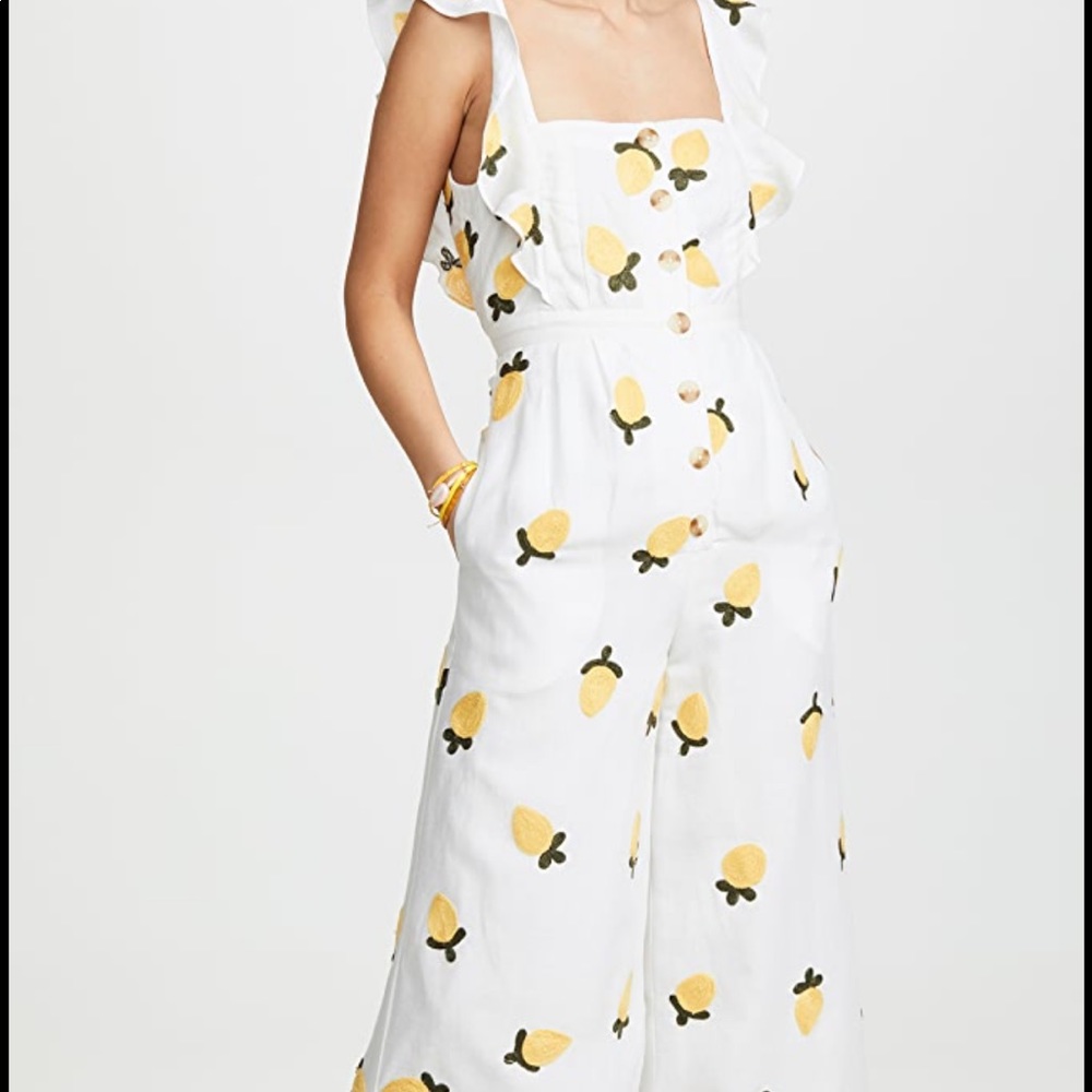 Red Carter Lemon Jumpsuit